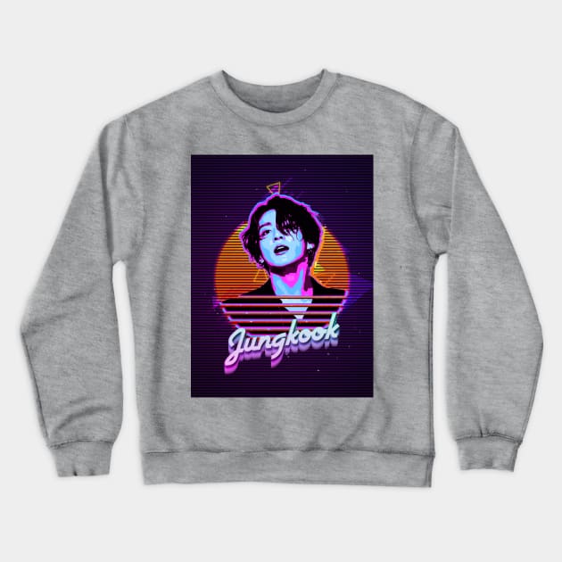 Jungkook Retro Crewneck Sweatshirt by NotoriousMedia